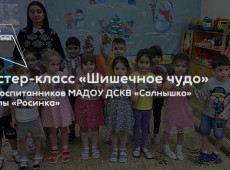 Мастер-класс Орнамент народов Севера «Шишечное чудо»