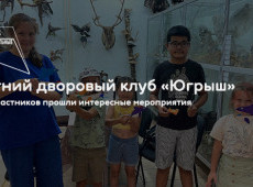 Летний дворовый клуб «Югрыш»