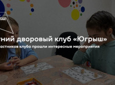 Летний дворовый клуб «Югрыш»