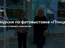 Экскурсия по фотовыставке «Птицы»